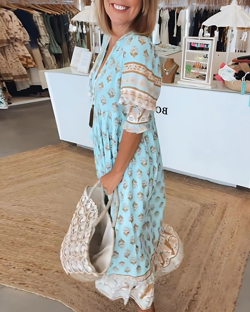 Chloé™ |  Robe décontractée imprimée