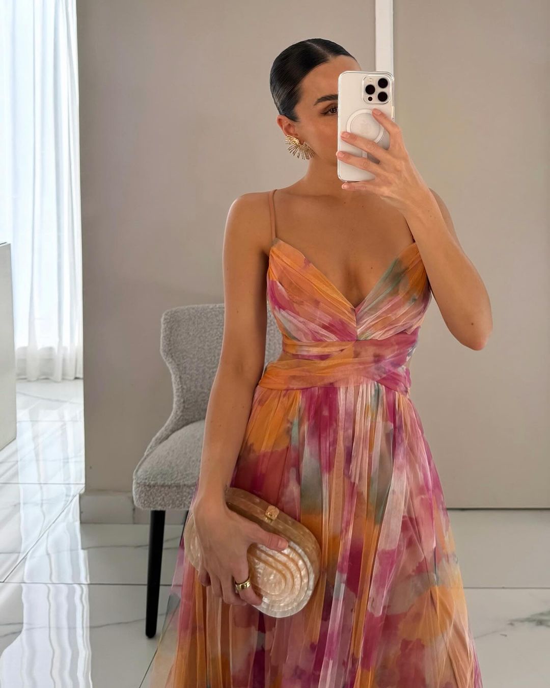 Laura™ | Robe longue envoûtante à imprimé floral
